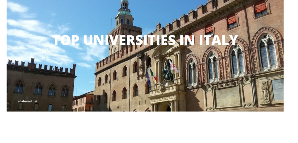 TOP UNIVERSITIES IN ITALY